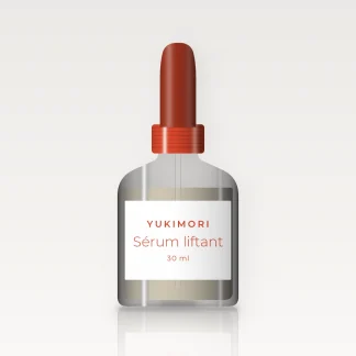 Sérum liftant au panthénol – Yukimori, flacon compte-gouttes 30 ml