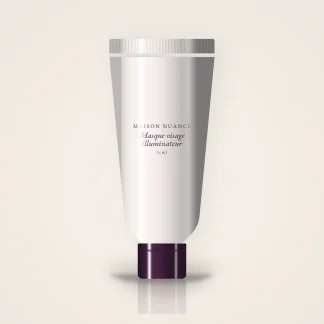Masque visage illuminateur à la niacinamide – Maison Nuance, tube 75 ml