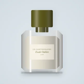 Parfum Escale Oubliée charismatique à l'iris – Le Cartographe, flacon 30 ml