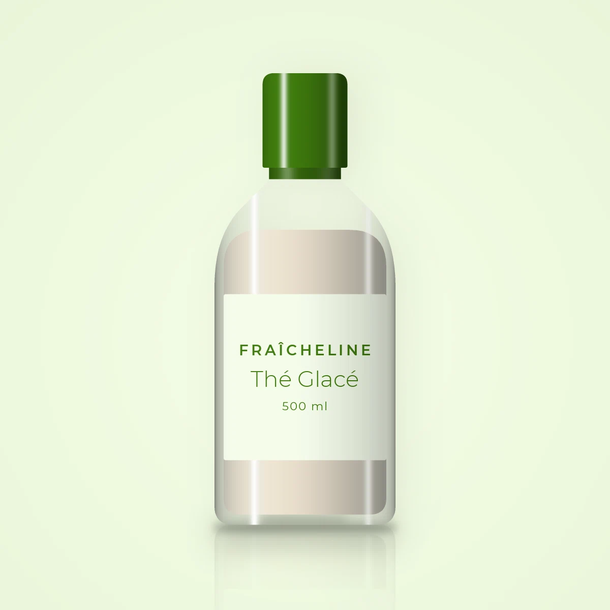 Gel douche et bain Thé Glacé vivifiant – Fraîcheline, flacon 500 ml