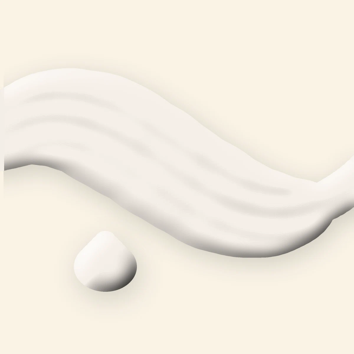 Crème coiffante perfectrice Mauve Céleste – Herbier de Lune, aperçu de la texture