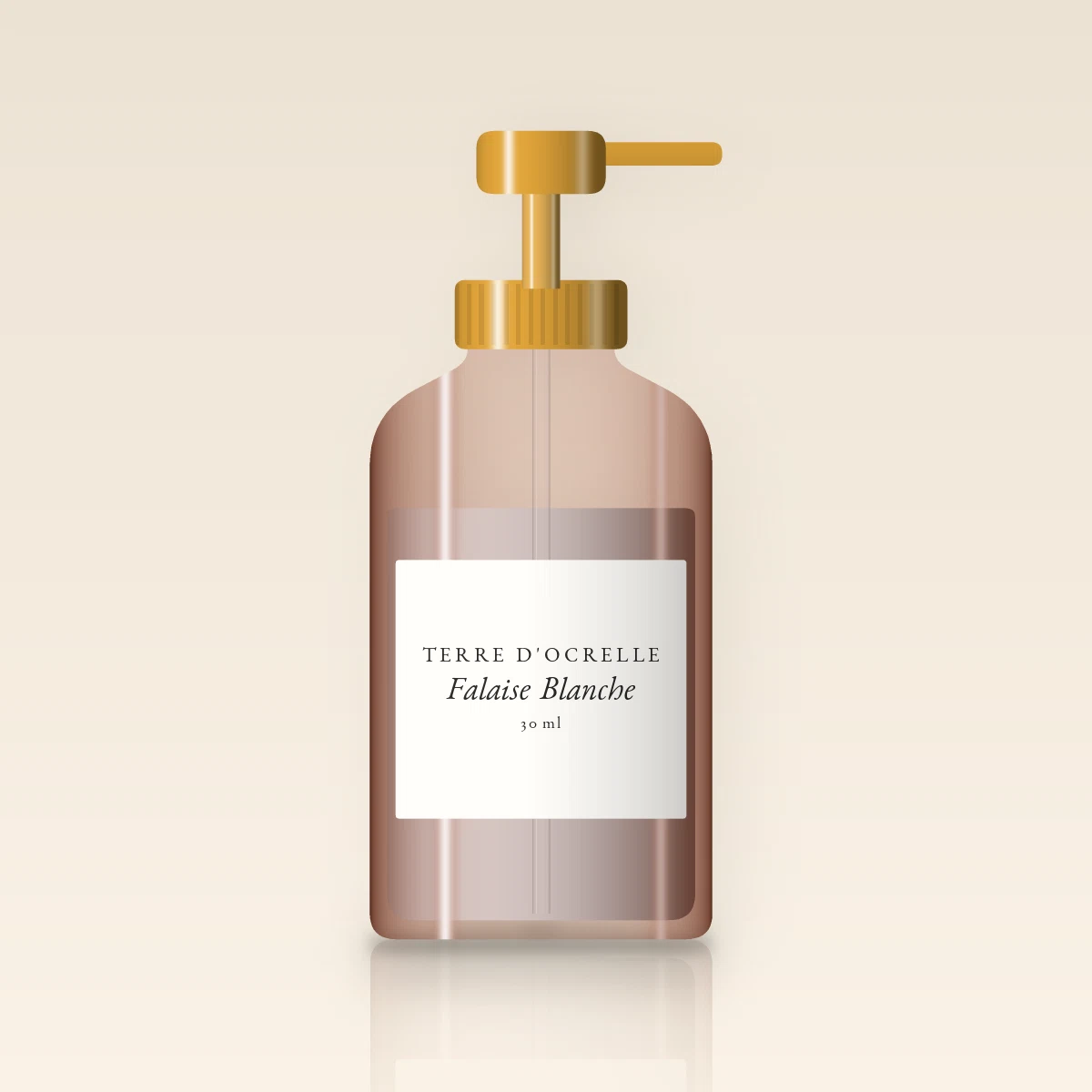 Sérum antioxydant Falaise Blanche – Terre d'Ocrelle, flacon-pompe 30 ml