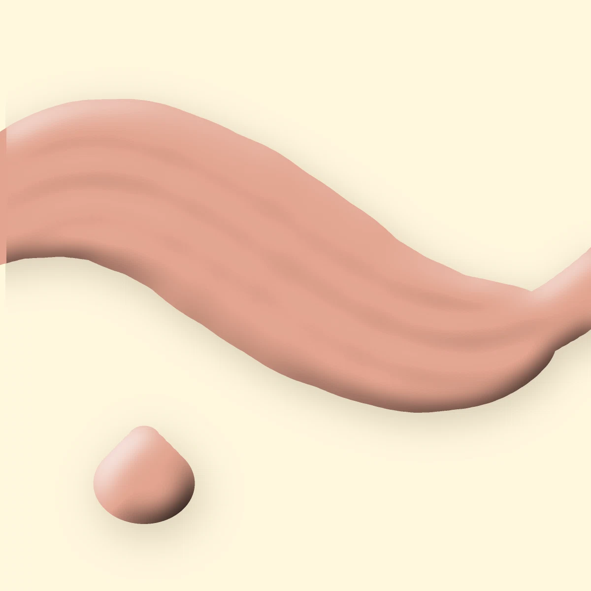 Gloss effet naturel Fluo Party – Bonbon Néon, aperçu de la teinte 02 Nude pêche