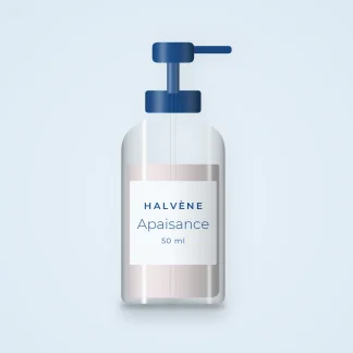 Apaisance soin anti-âge correcteur – Halvène, flacon-pompe 50 ml