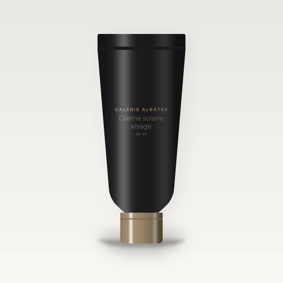 Crème solaire visage fraîcheur à l'huile de karanja SPF 50 – Galerie Albâtre, tube 40 ml