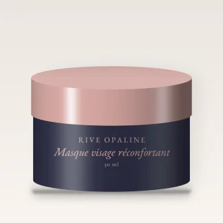 Masque visage réconfortant à l'aloe vera – Rive Opaline, pot 50 ml