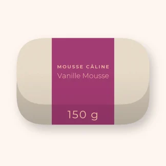 Savon Vanille Mousse surgras à l'huile de camélia – Mousse Câline, pain 150 g