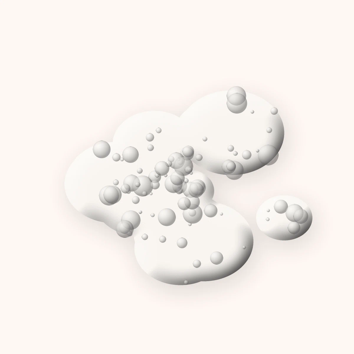 Savon Vanille Mousse surgras à l'huile de camélia – Mousse Câline, aperçu de la texture