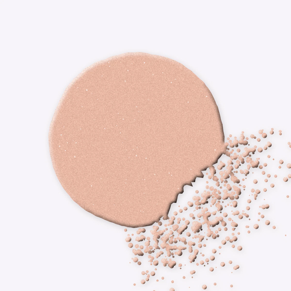 Enlumineur Pigment Pur précieux – Chromalie, aperçu de la teinte Or rose