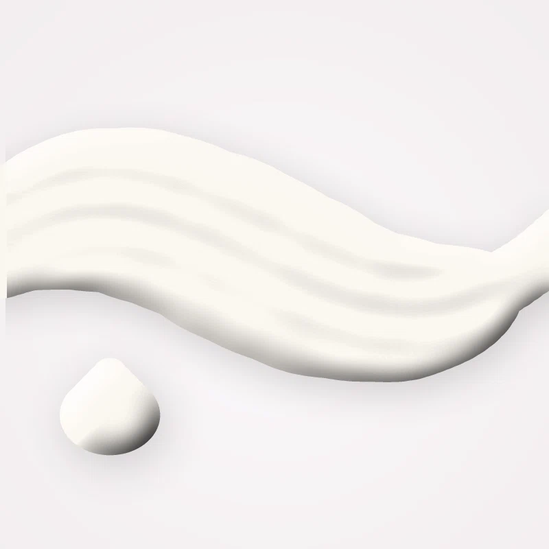 Crème hydratante Perle d'Aube à l'huile d'argan – Palais Nacré, aperçu de la texture