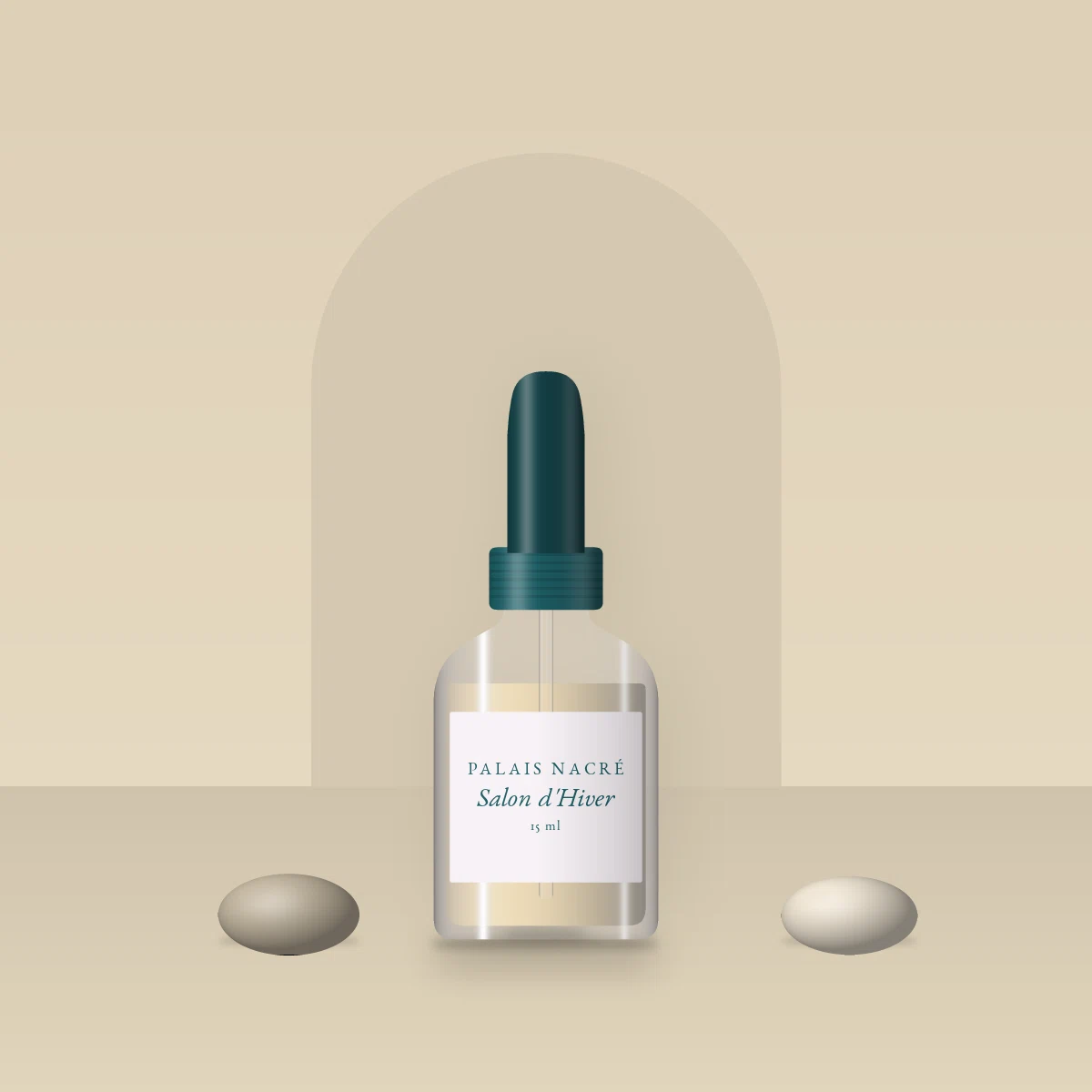 Salon d'Hiver sérum nourrissant – Palais Nacré, photo d'ambiance