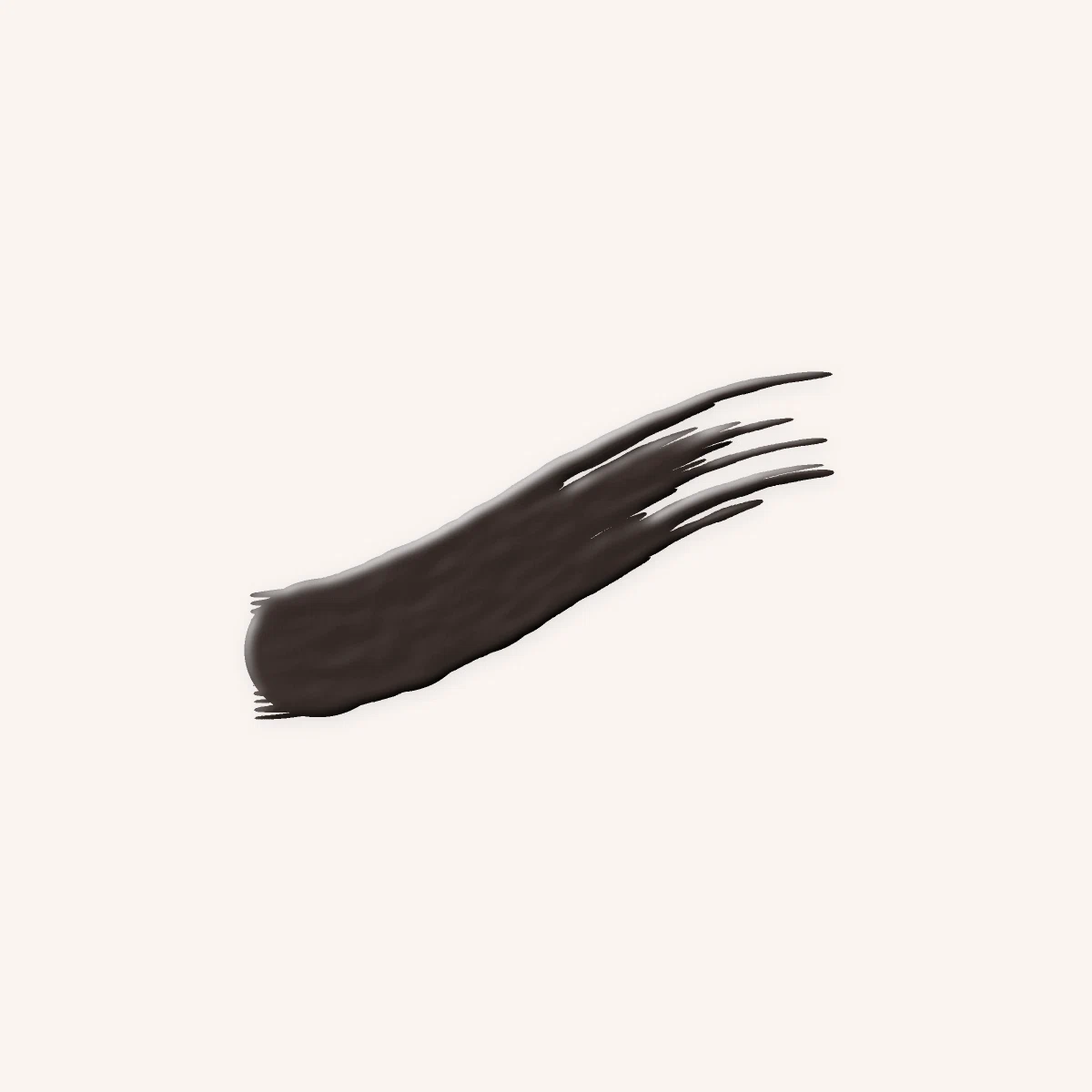Mascara tenue extrême Quai Doré – Rive Opaline, aperçu de la teinte Brun noir
