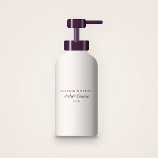 Lait corps Atelier Couleur à la provitamine B5 – Maison Nuance, flacon-pompe 250 ml