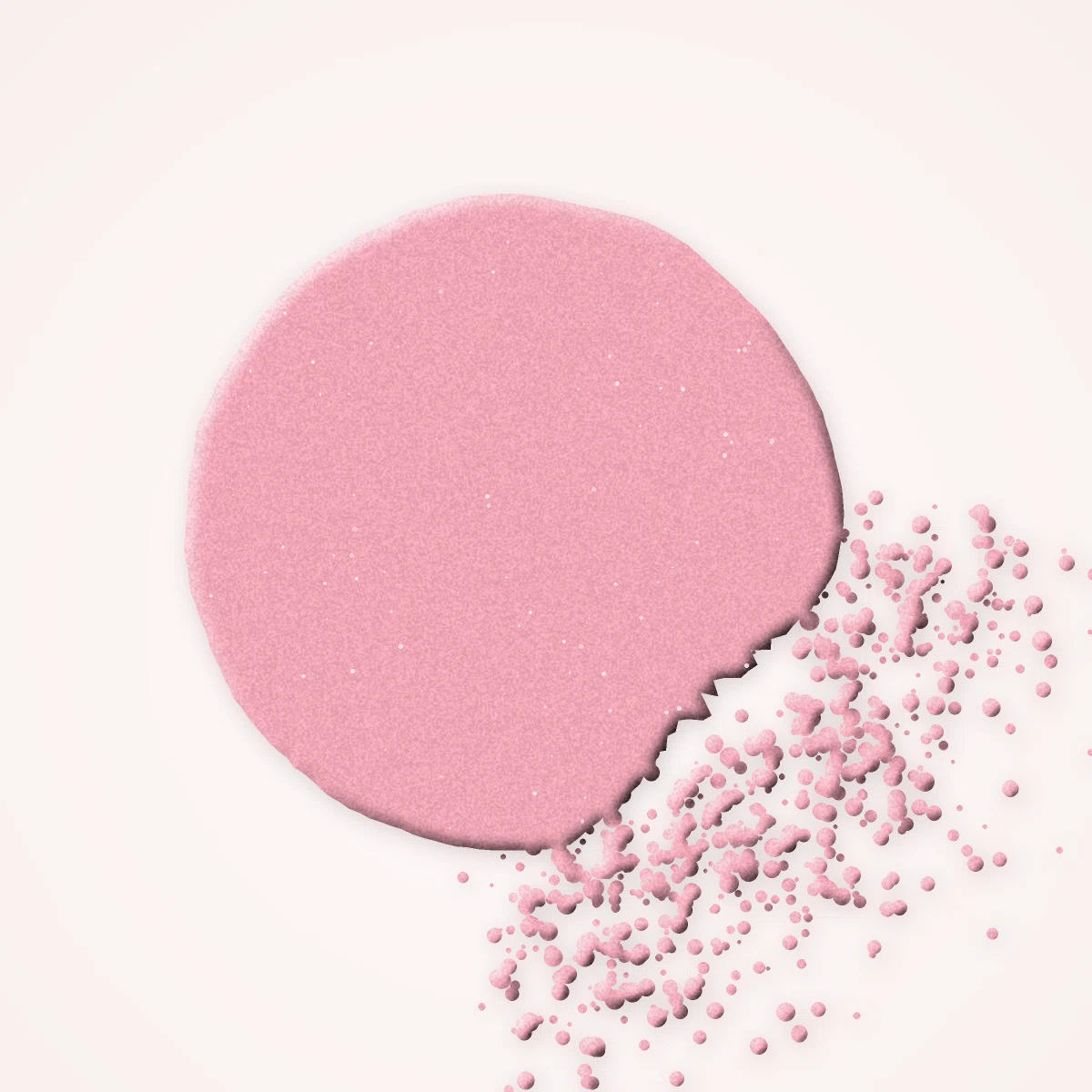 Blush Premier Rang à l'extrait de pêche – Coulisse Rouge, aperçu de la teinte 02 Rose tendre