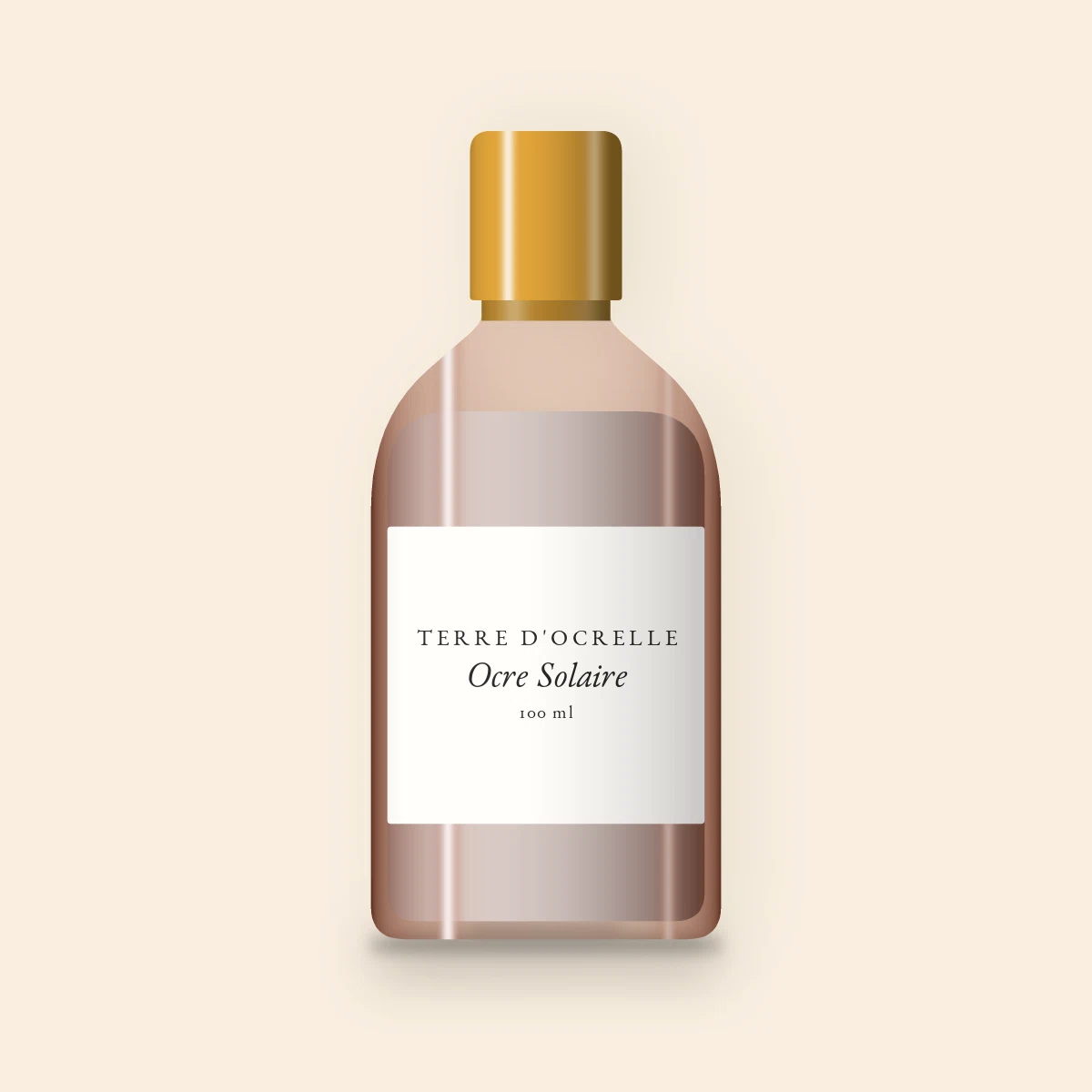 Ocre Solaire lotion tonique anti-pollution – Terre d'Ocrelle, flacon 100 ml