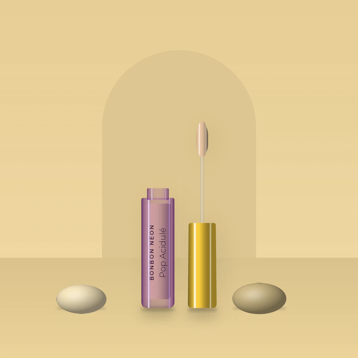 Correcteur Pop Acidulé à l'acide hyaluronique – Bonbon Néon, photo d'ambiance