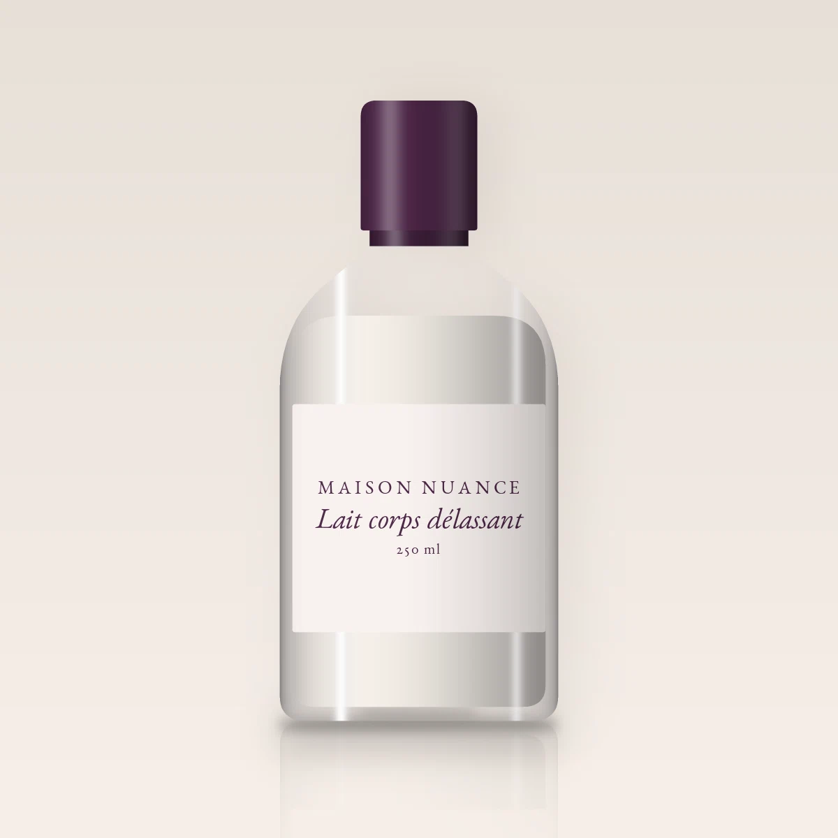 Lait corps délassant à l'aloe vera – Maison Nuance, flacon 250 ml