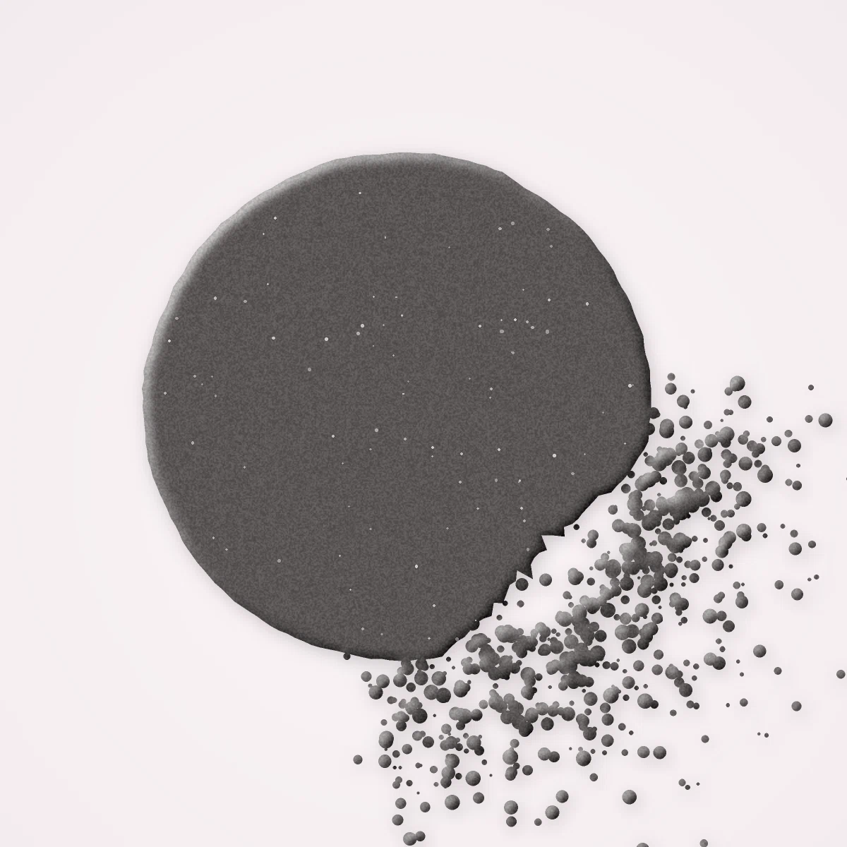 Palette yeux haute pigmentation à l'huile de ricin – Balcon Pourpre, aperçu de la teinte Tons fumés