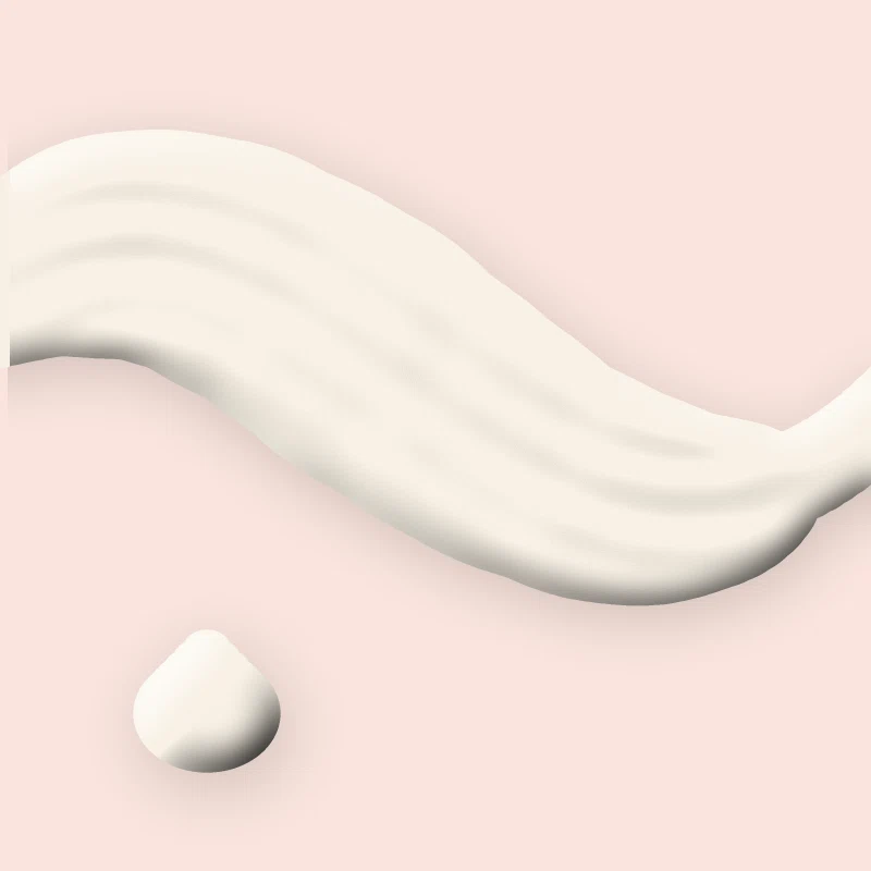 Crème solaire visage douce Prairie SPF 30 – Les Jardins d'Aulne, aperçu de la texture
