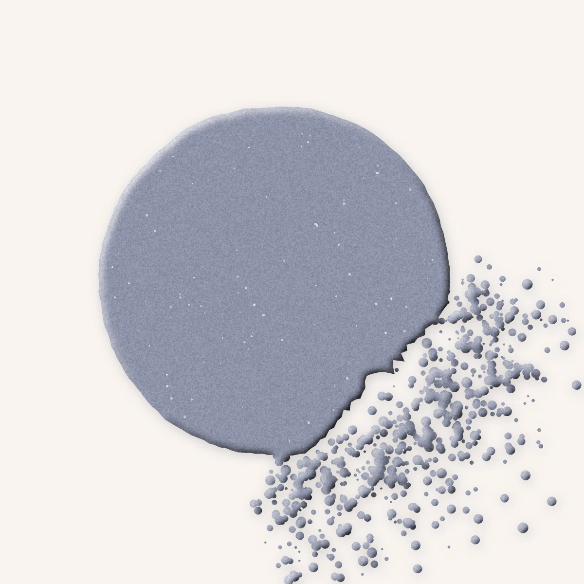 Palette yeux multi-usage Voile de Soie – Rive Opaline, aperçu de la teinte Tons froids