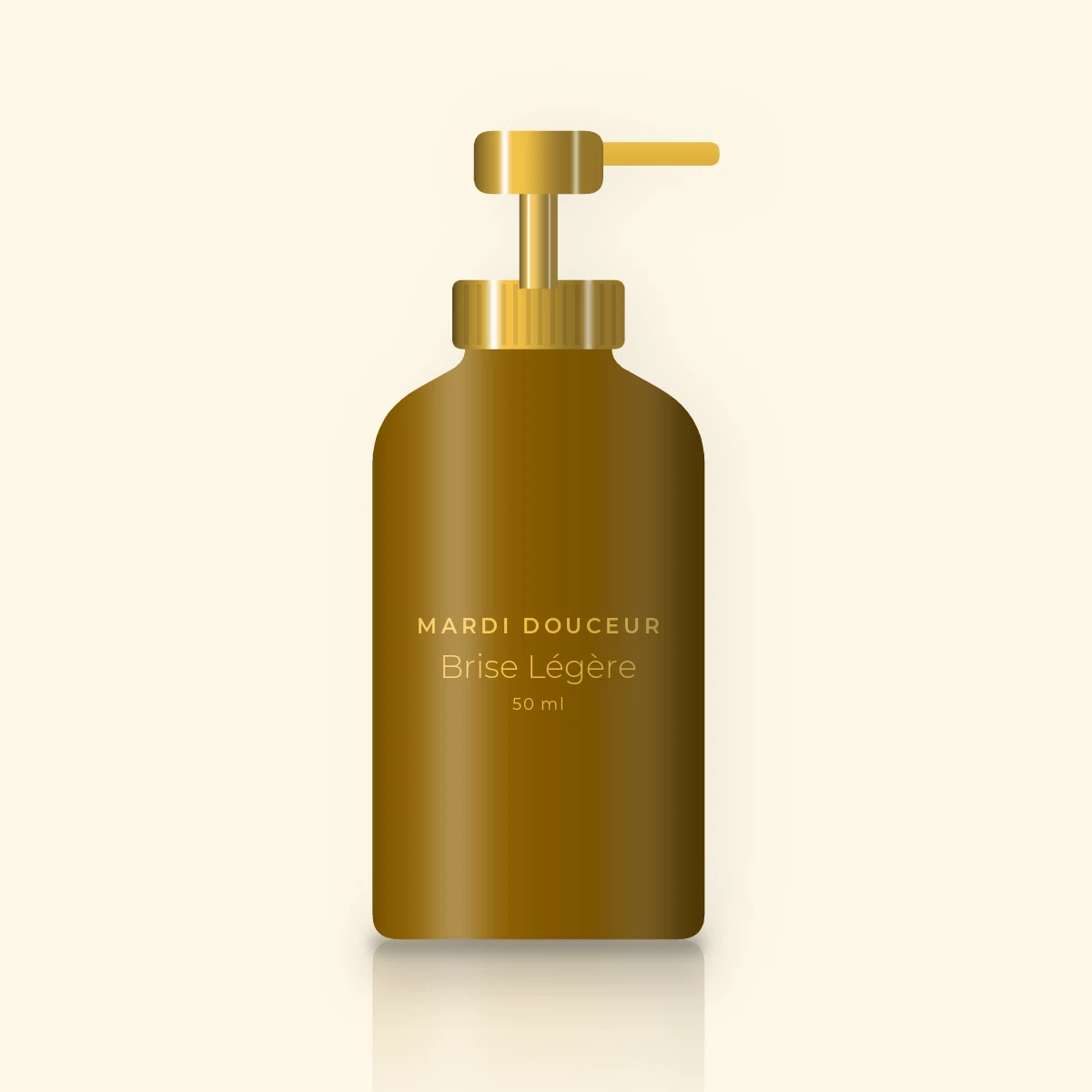 Sérum Brise Légère au squalane – Mardi Douceur, flacon-pompe 50 ml