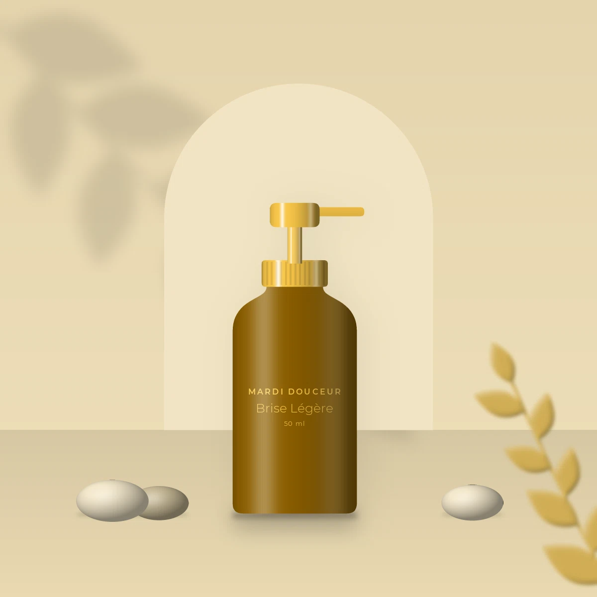 Sérum Brise Légère au squalane – Mardi Douceur, photo d'ambiance