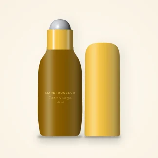Déodorant Petit Nuage au houblon – Mardi Douceur, flacon roll-on 100 ml