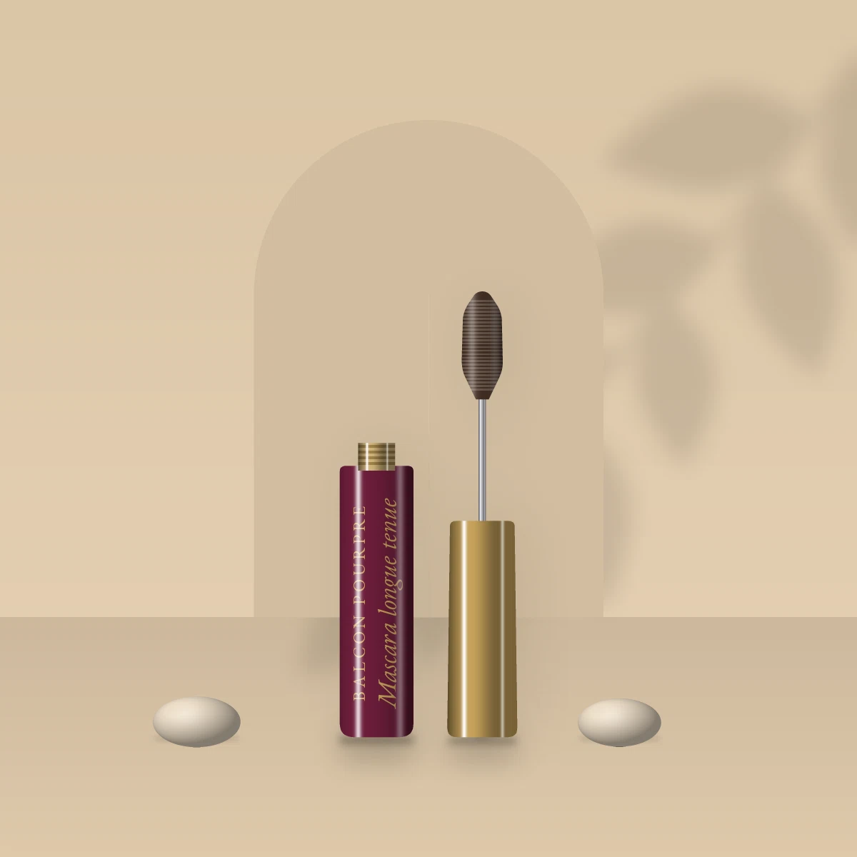 Mascara longue tenue au bambou – Balcon Pourpre, photo d'ambiance