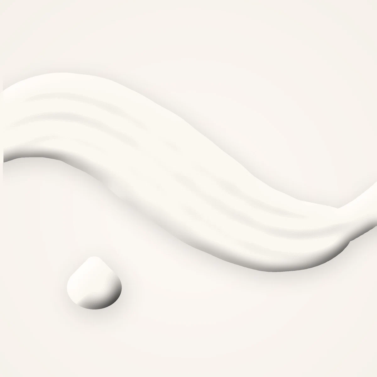 Crème solaire visage toucher sec à l'extrait de thé vert SPF 50 – Zelliane, aperçu de la texture