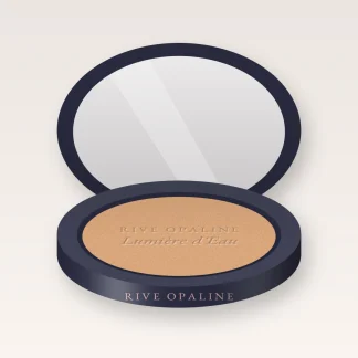 Terre de soleil estivale Lumière d'Eau – Rive Opaline, boîtier 10 g, teinte 01 Hâle léger