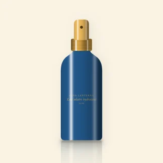 Lait solaire hydratant à l'huile de macadamia SPF 50+ – Casa Lanterna, flacon spray 150 ml