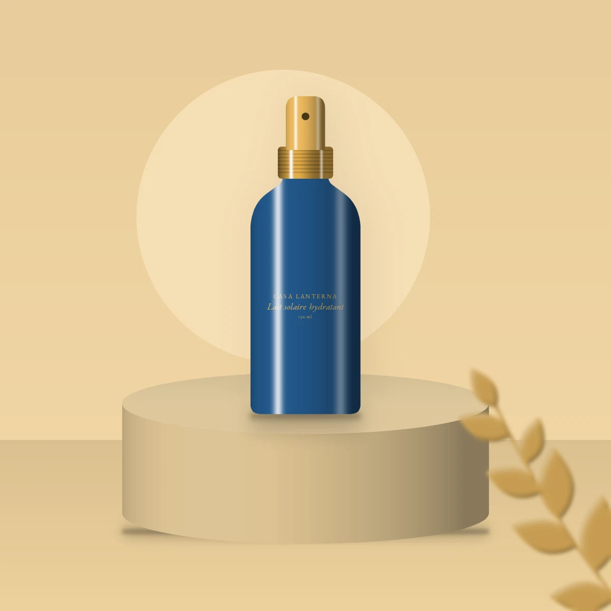 Lait solaire hydratant à l'huile de macadamia SPF 50+ – Casa Lanterna, photo d'ambiance