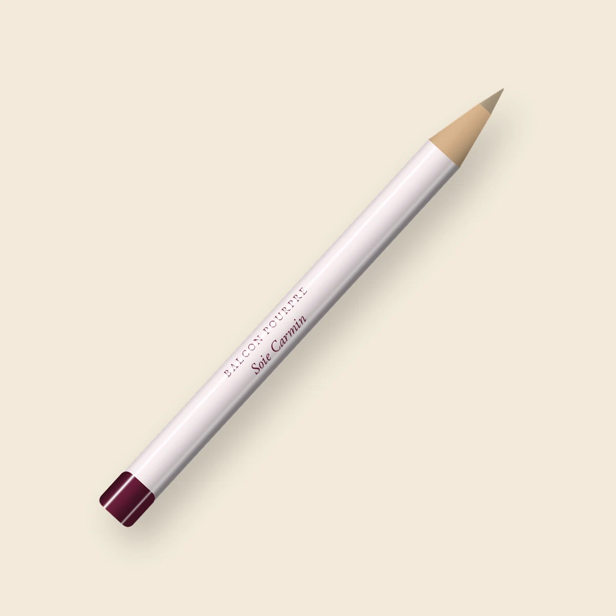 Crayon à sourcils Soie Carmin effet micro-trait – Balcon Pourpre, 0,25 g, teinte 01 Blond cendré