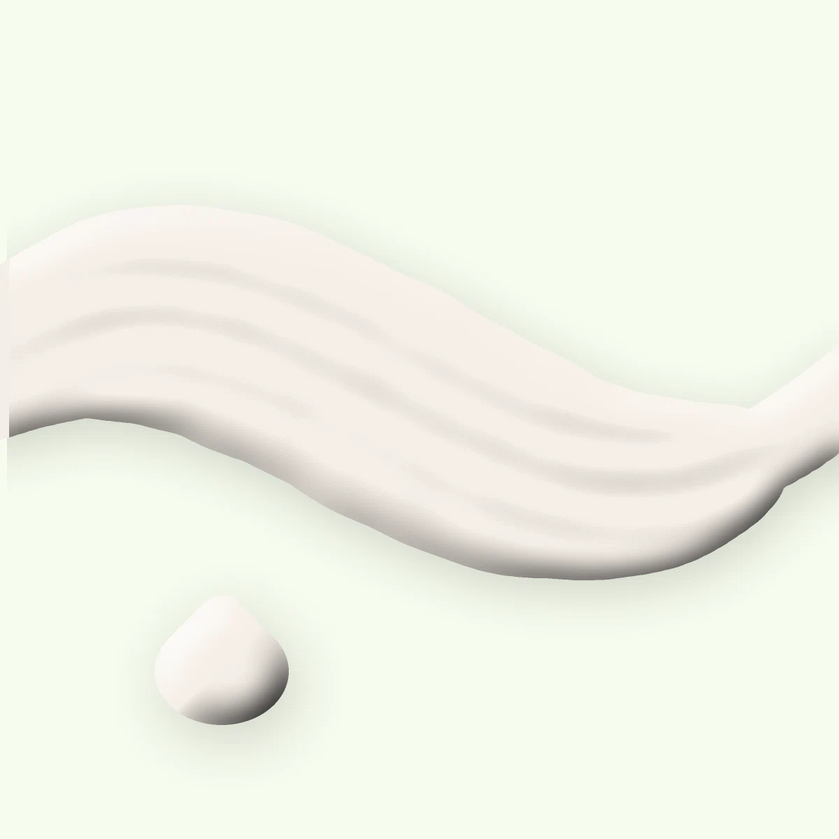 Crème coiffante démêlante Menthe Vive – Fraîcheline, aperçu de la texture