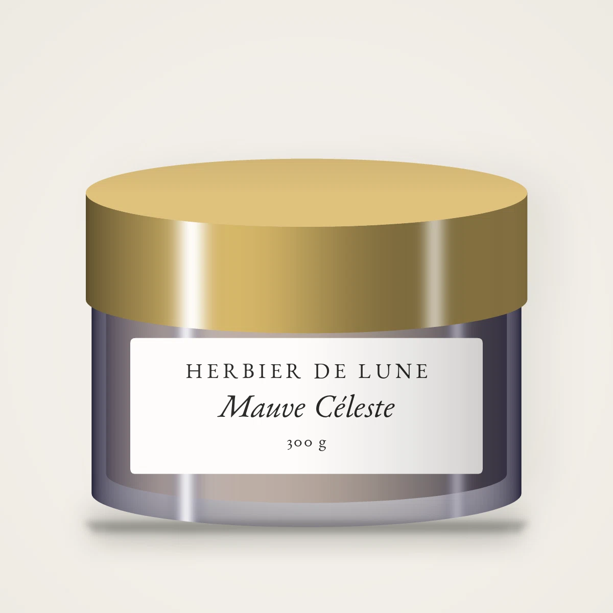 Gommage corps Mauve Céleste velours – Herbier de Lune, pot 300 g