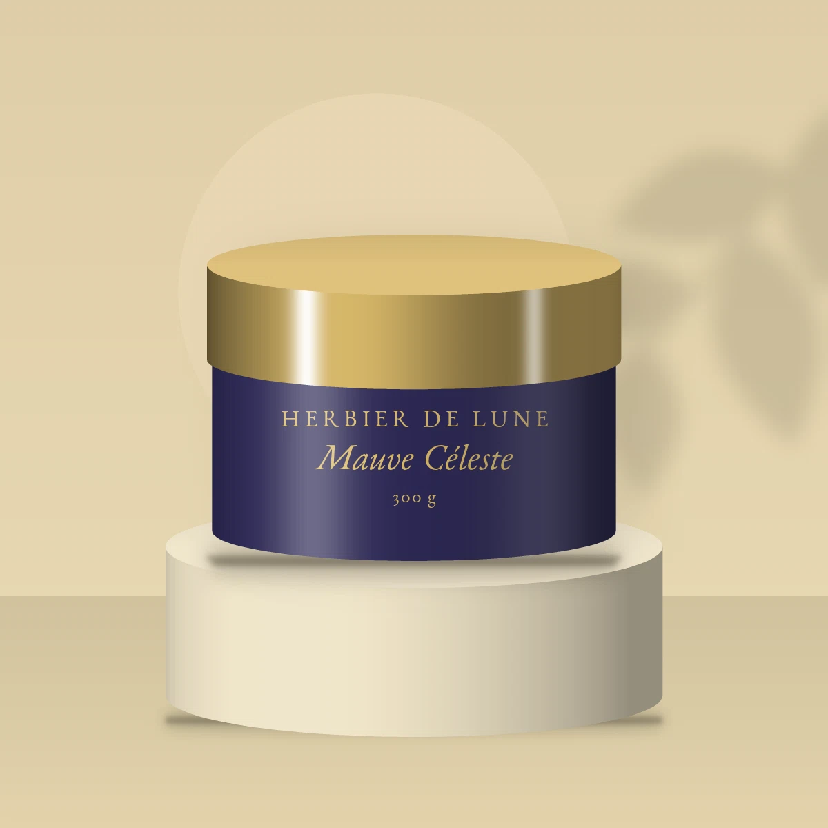 Gommage corps Mauve Céleste velours – Herbier de Lune, photo d'ambiance