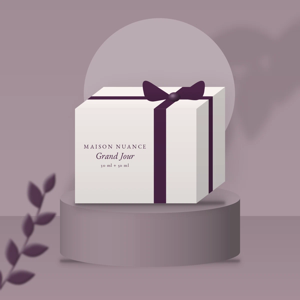 Coffret Grand Jour sensuel au néroli – Maison Nuance, photo d'ambiance