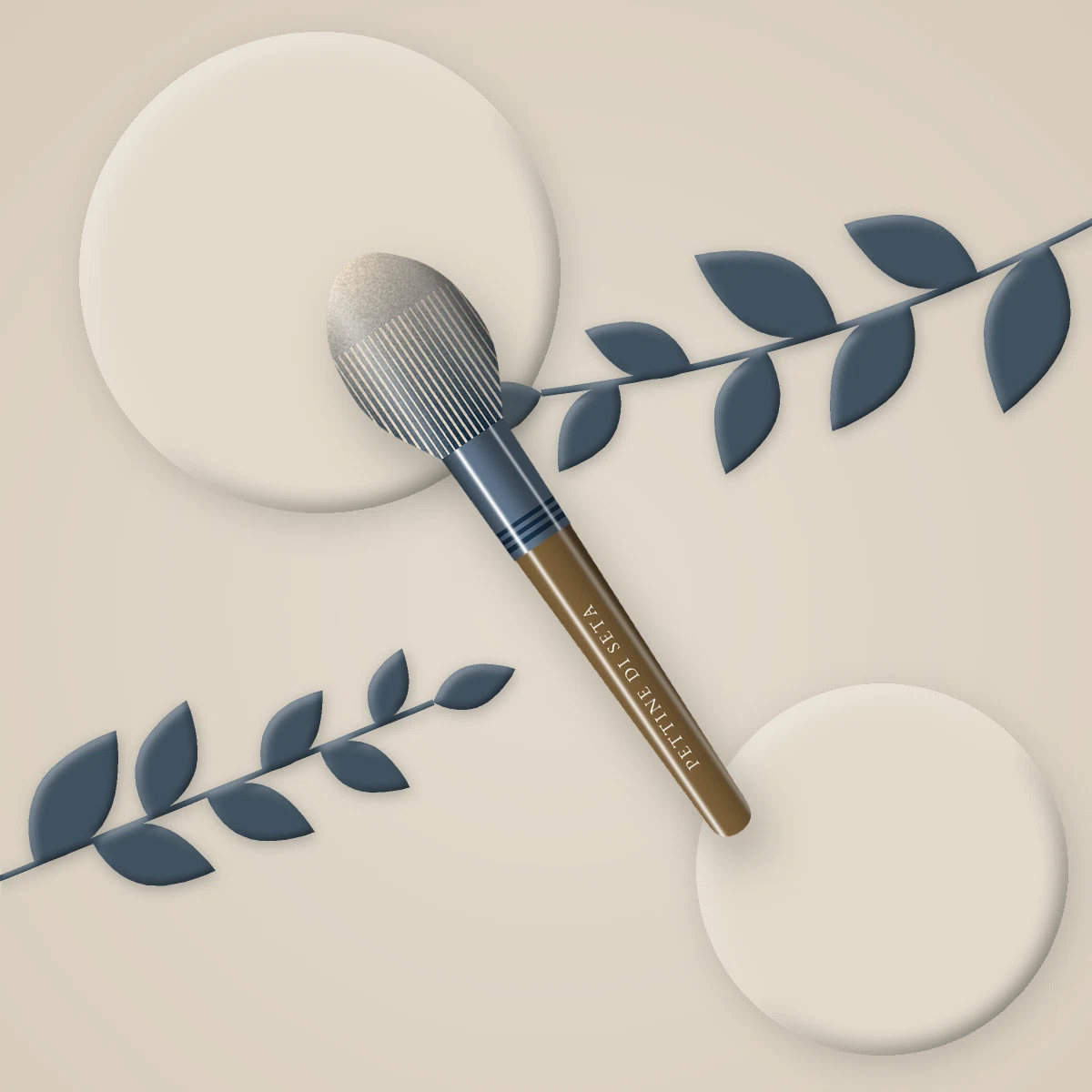 Brosse massante Seta Pura – Pettine di Seta, photo d'ambiance