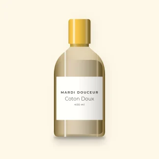 Après-shampooing Coton Doux à l'eau de rose – Mardi Douceur, flacon 400 ml