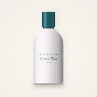 Nettoyant visage Grand Bain à l'extrait d'hamamélis – Palais Nacré, flacon 150 ml