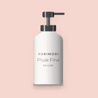 Fond de teint Pluie Fine à l'eau de rose – Yukimori, flacon-pompe 35 ml, teinte 24 Café
