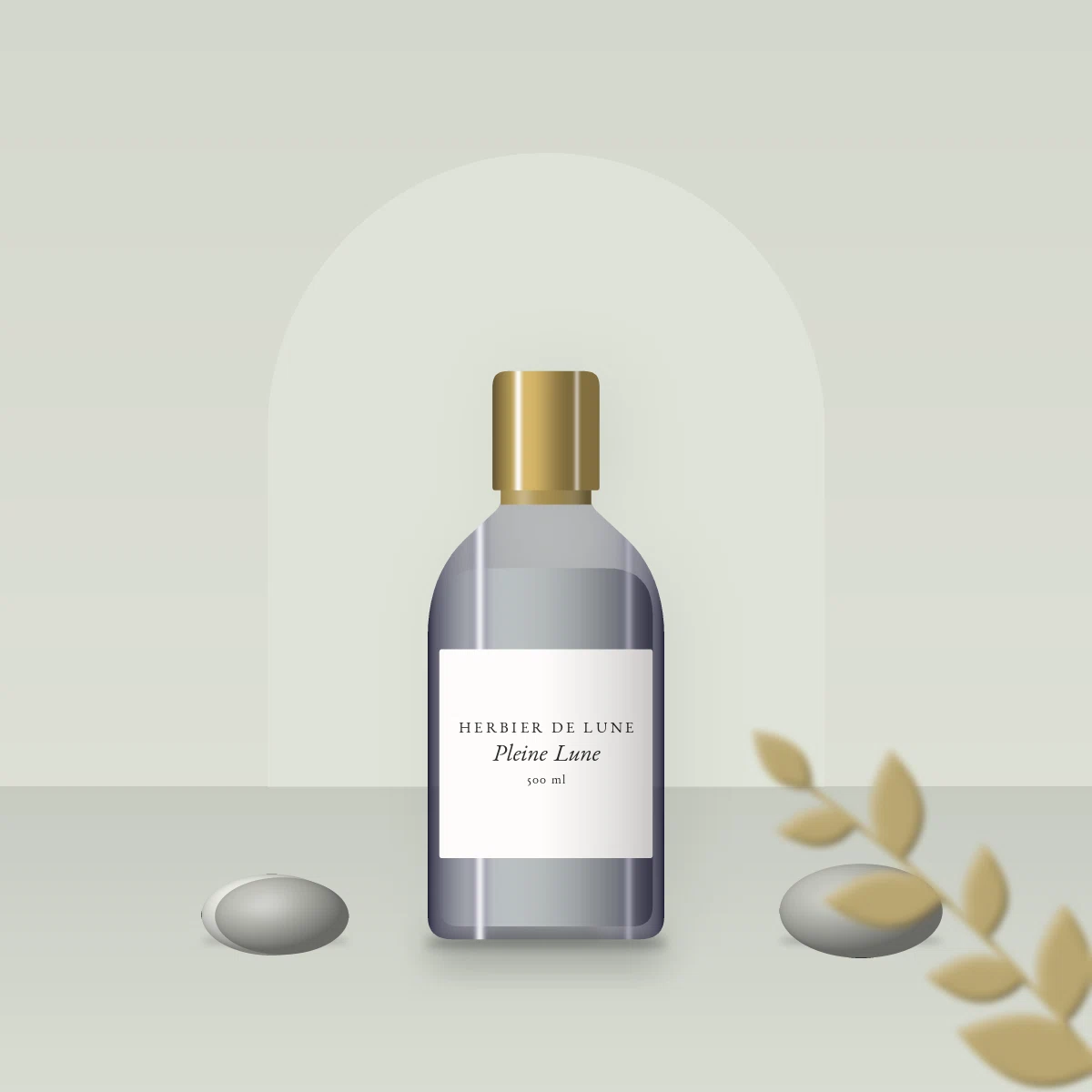 Shampooing après-soleil Pleine Lune – Herbier de Lune, photo d'ambiance