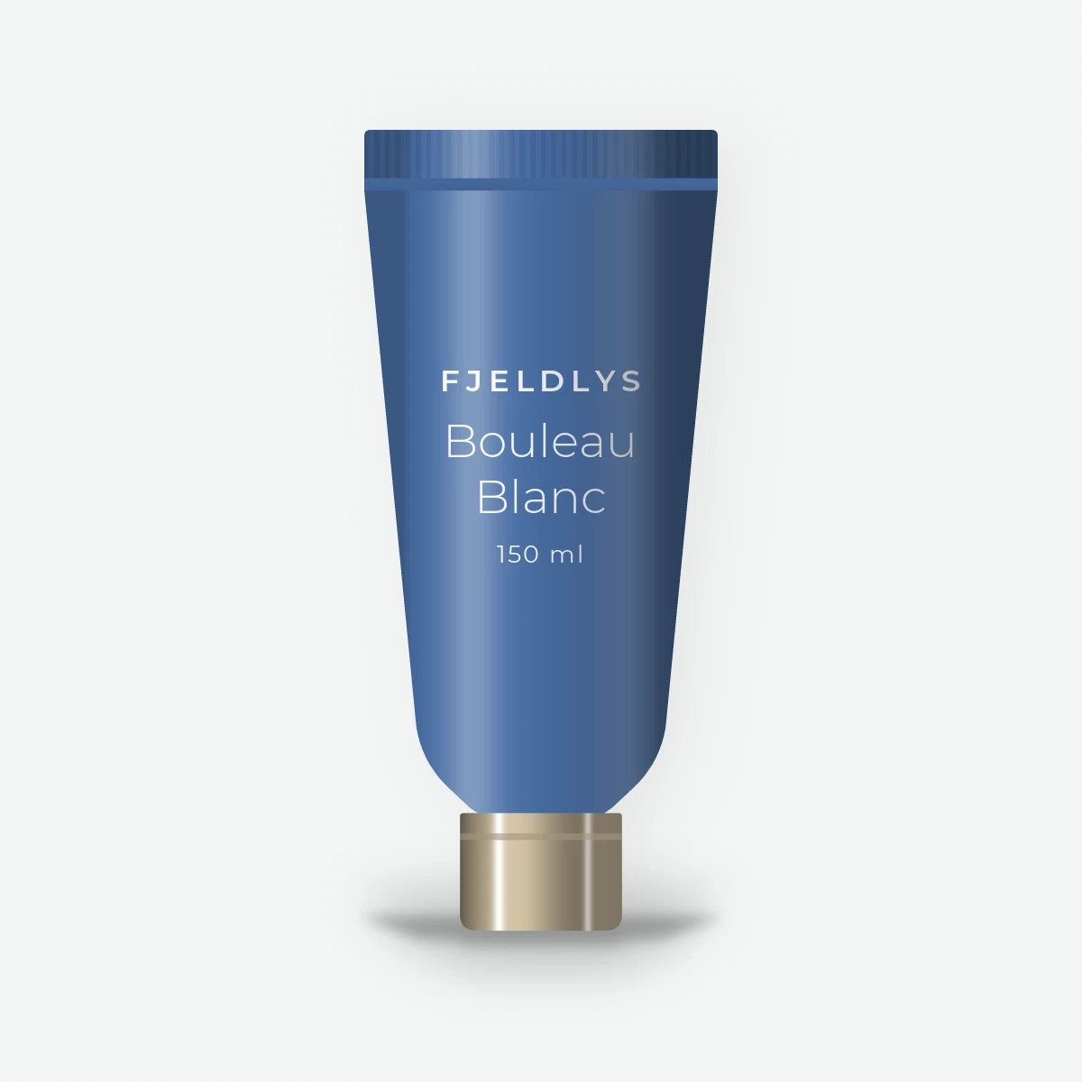 Crème à raser Bouleau Blanc au squalane végétal – Fjeldlys, tube 150 ml
