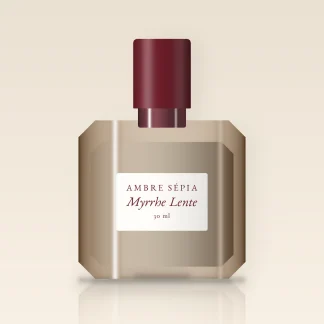 Parfum Myrrhe Lente au néroli – Ambre Sépia, flacon 30 ml