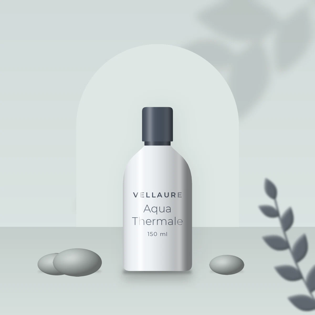 Nettoyant visage Aqua Thermale à l'argile blanche – Vellaure, photo d'ambiance
