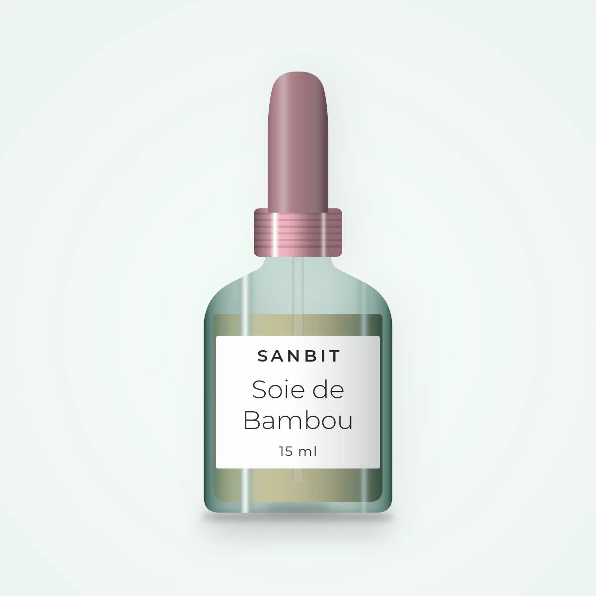 Soie de Bambou sérum anti-pollution – Sanbit, flacon compte-gouttes 15 ml