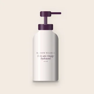 Soin sans rinçage hydratant à l'extrait de canneberge – Maison Nuance, flacon-pompe 100 ml
