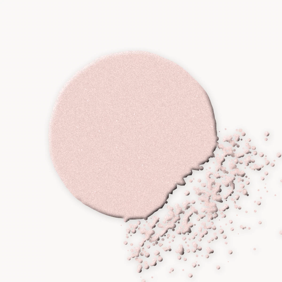 Enlumineur Onsen à la poudre de riz – Yukimori, aperçu de la teinte Nacre rosée
