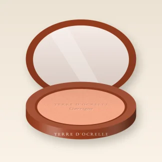 Blush Garrigue à la grenade – Terre d'Ocrelle, boîtier 4 g, teinte 03 Pêche