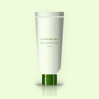 Baume après-rasage Agrume Pop à l'avoine – Fraîcheline, tube 75 ml